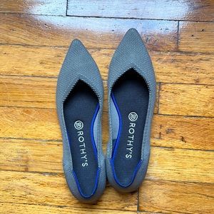 Grey Rothy’s Point Flat